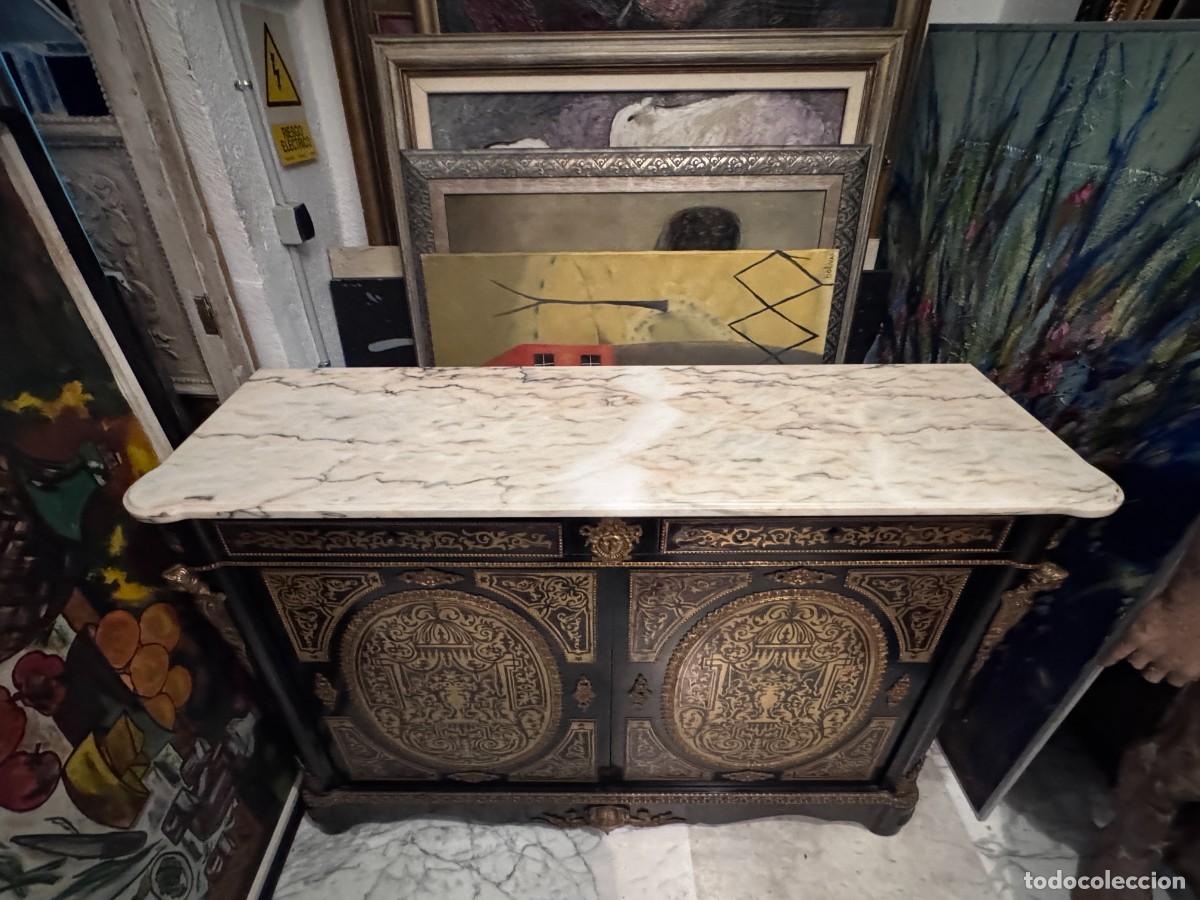 Antig&uuml;edades: ESPECTACULAR APARADOR BOULLE - Foto 7