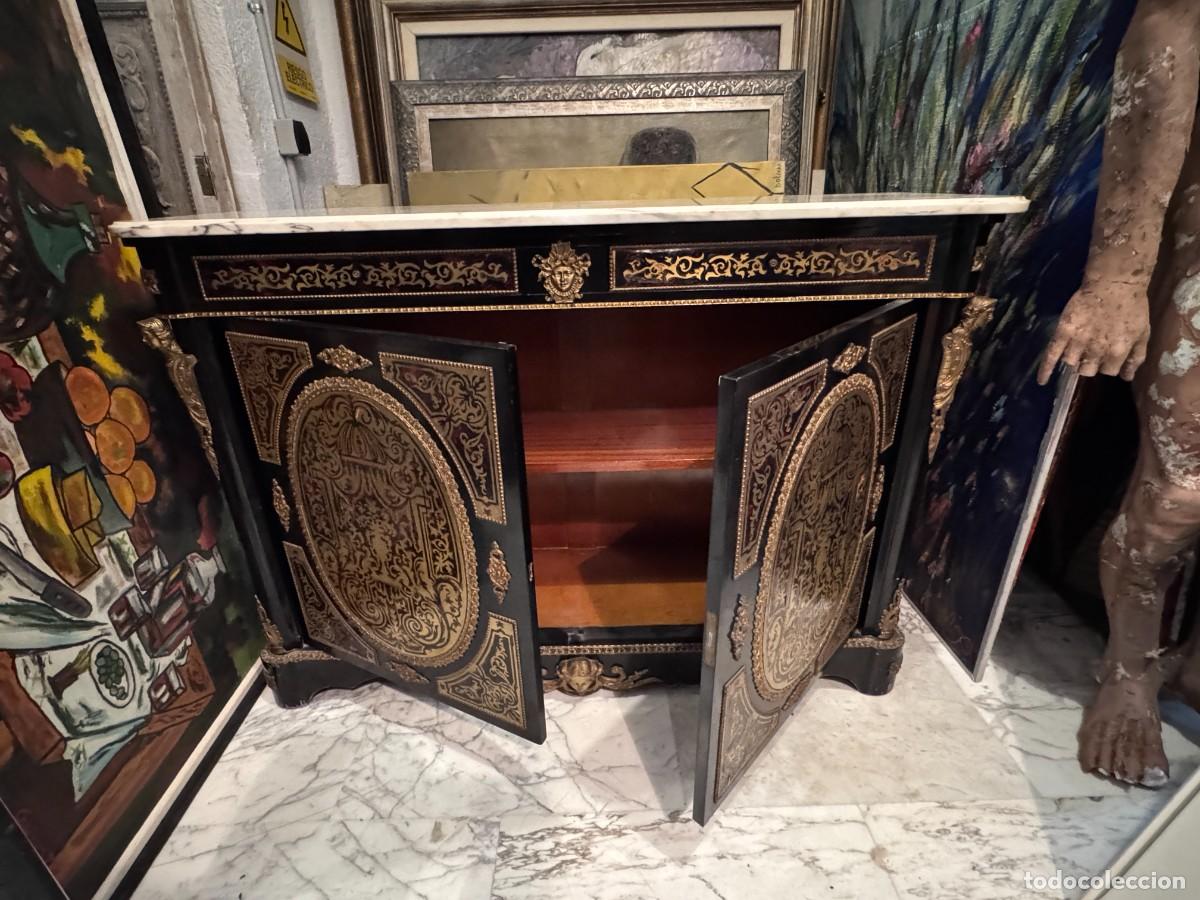 Antig&uuml;edades: ESPECTACULAR APARADOR BOULLE - Foto 9