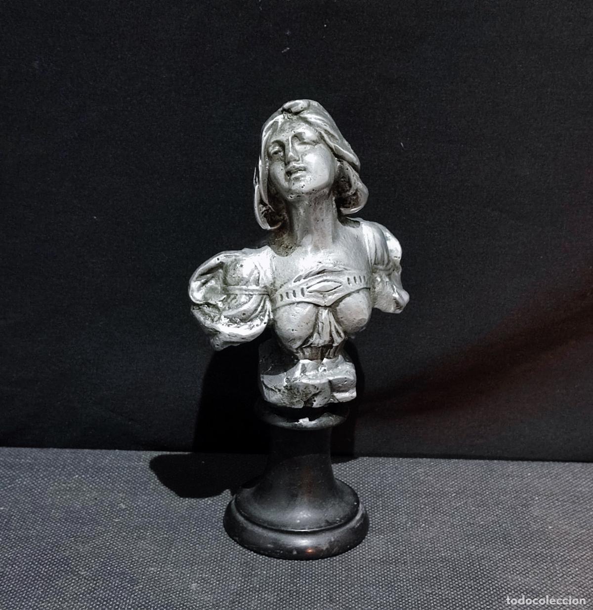Antig&uuml;edades: BUSTO MODERNISTA CON PEANA - Foto 2