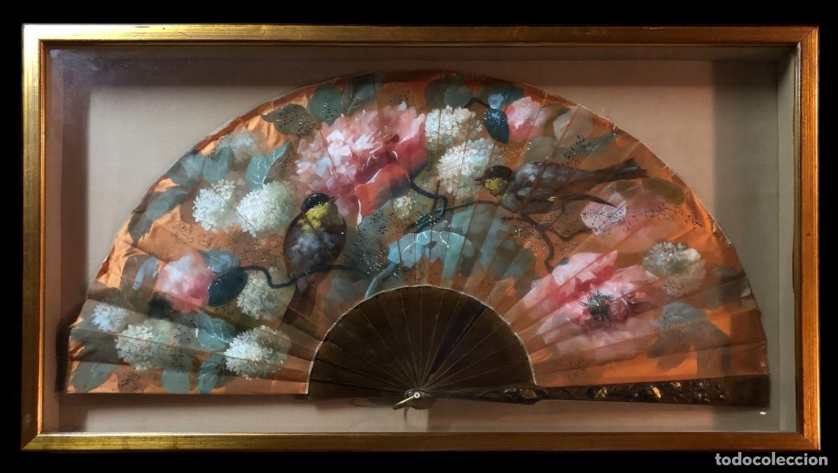 Antig&uuml;edades: GRAN PERICON PINTADO A MANO ENMARCADO - Foto 1