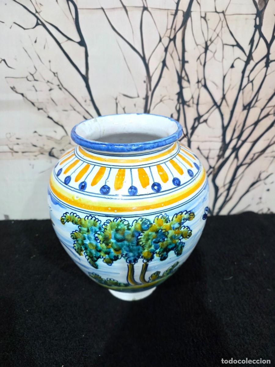 Antig&uuml;edades: Jarr&oacute;n de cer&aacute;mica de Talavera - Foto 2