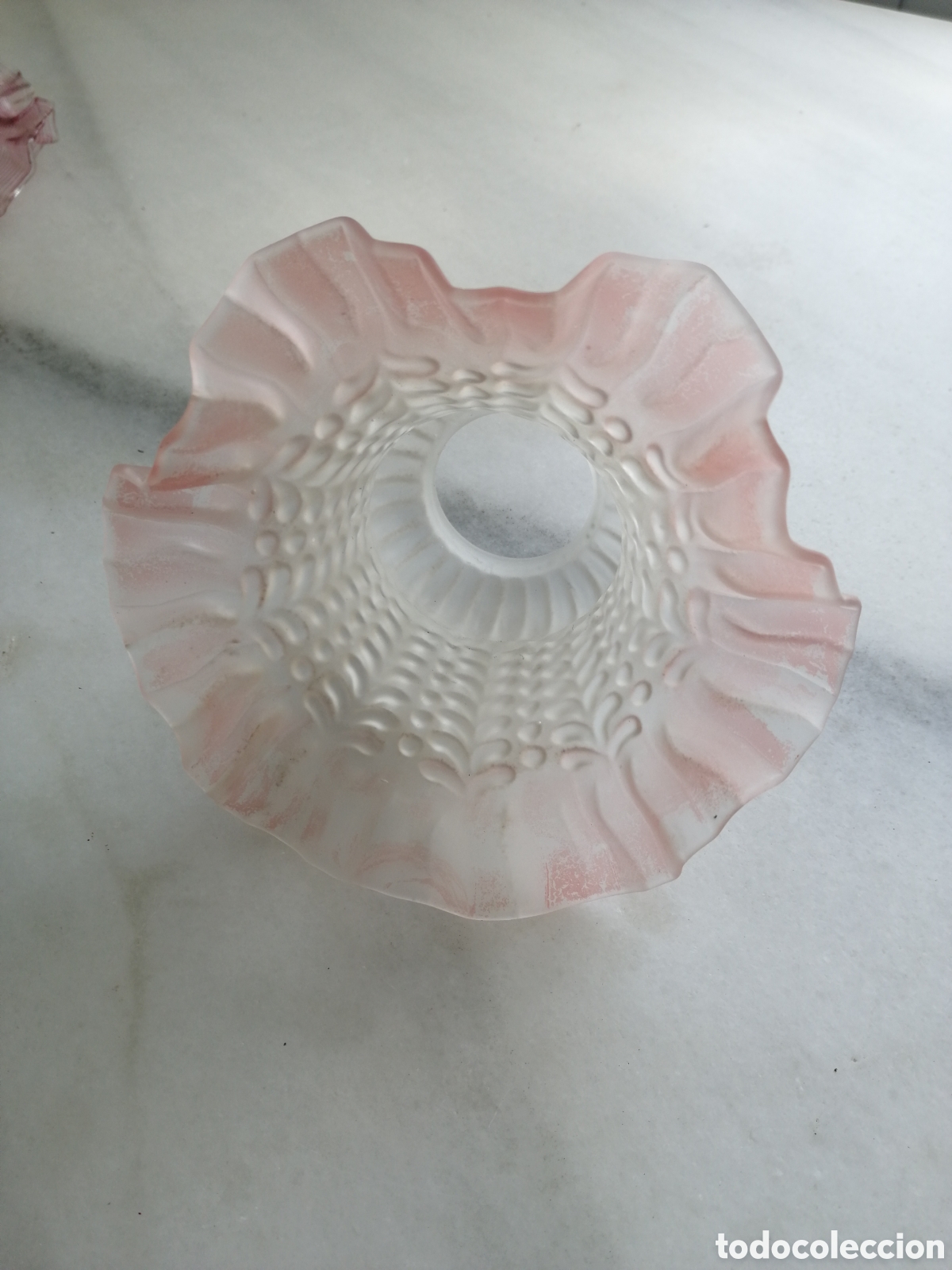 Antig&uuml;edades: Tulipa cristal rizado rosa - Foto 3