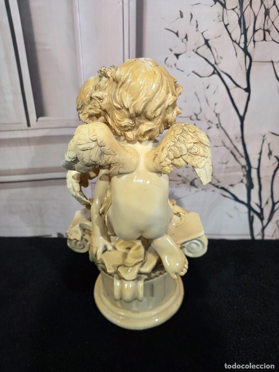Antig&uuml;edades: Figura de querubines o angelitos - Foto 5
