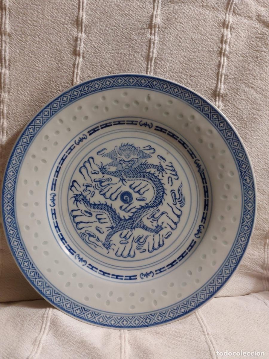 Antig&uuml;edades: PLATO PORCELANA CHINA - Foto 1
