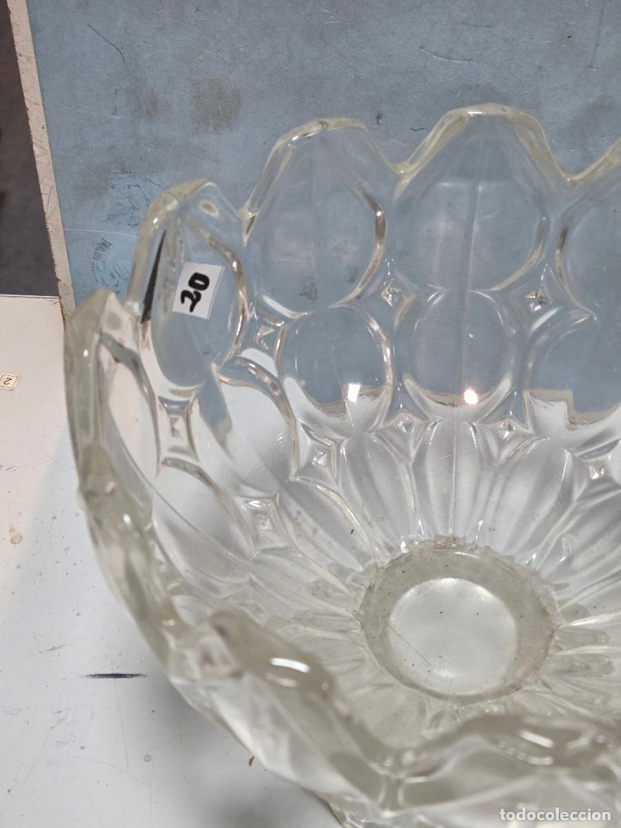 Antig&uuml;edades: frutero de cristal antiguo - Foto 2
