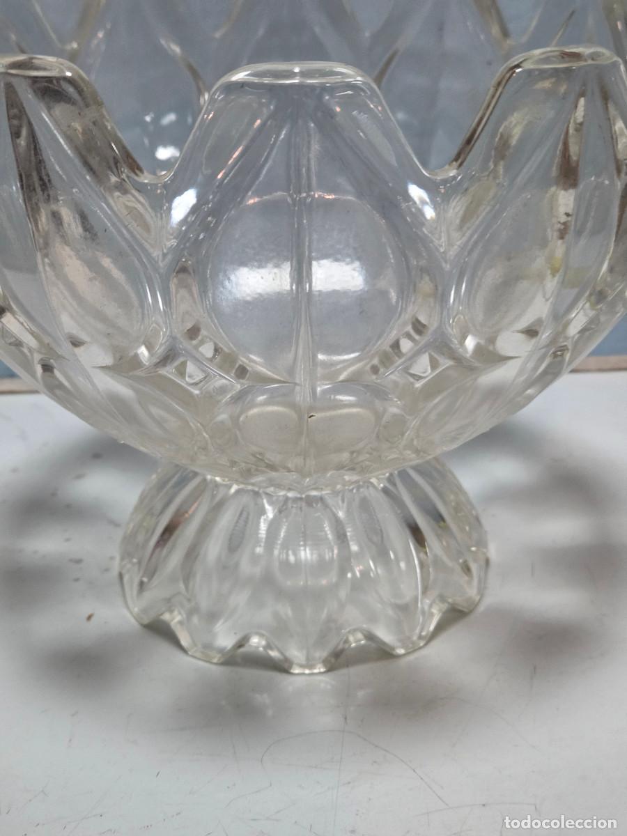 Antig&uuml;edades: frutero de cristal antiguo - Foto 4