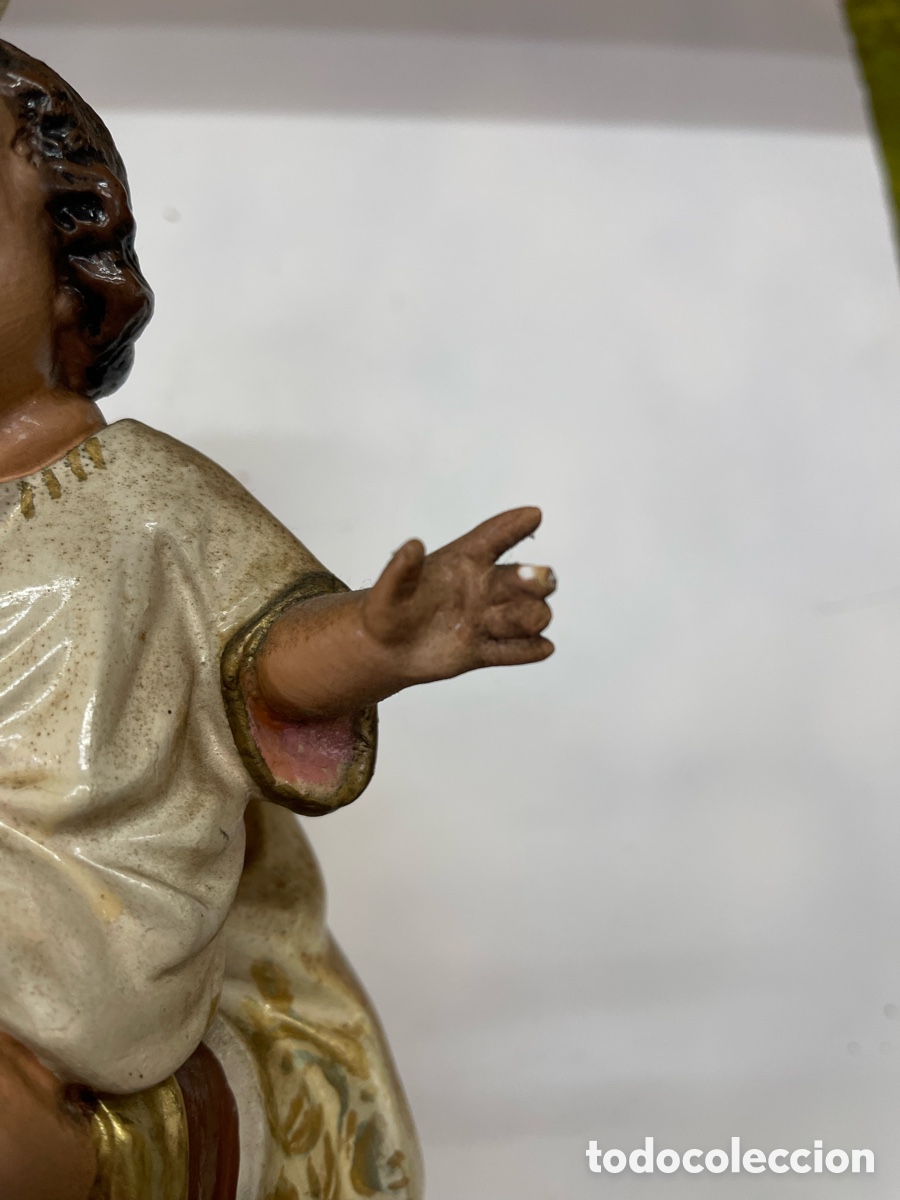 Antig&uuml;edades: Virgen del Carme en buen estado 65cms - Foto 5