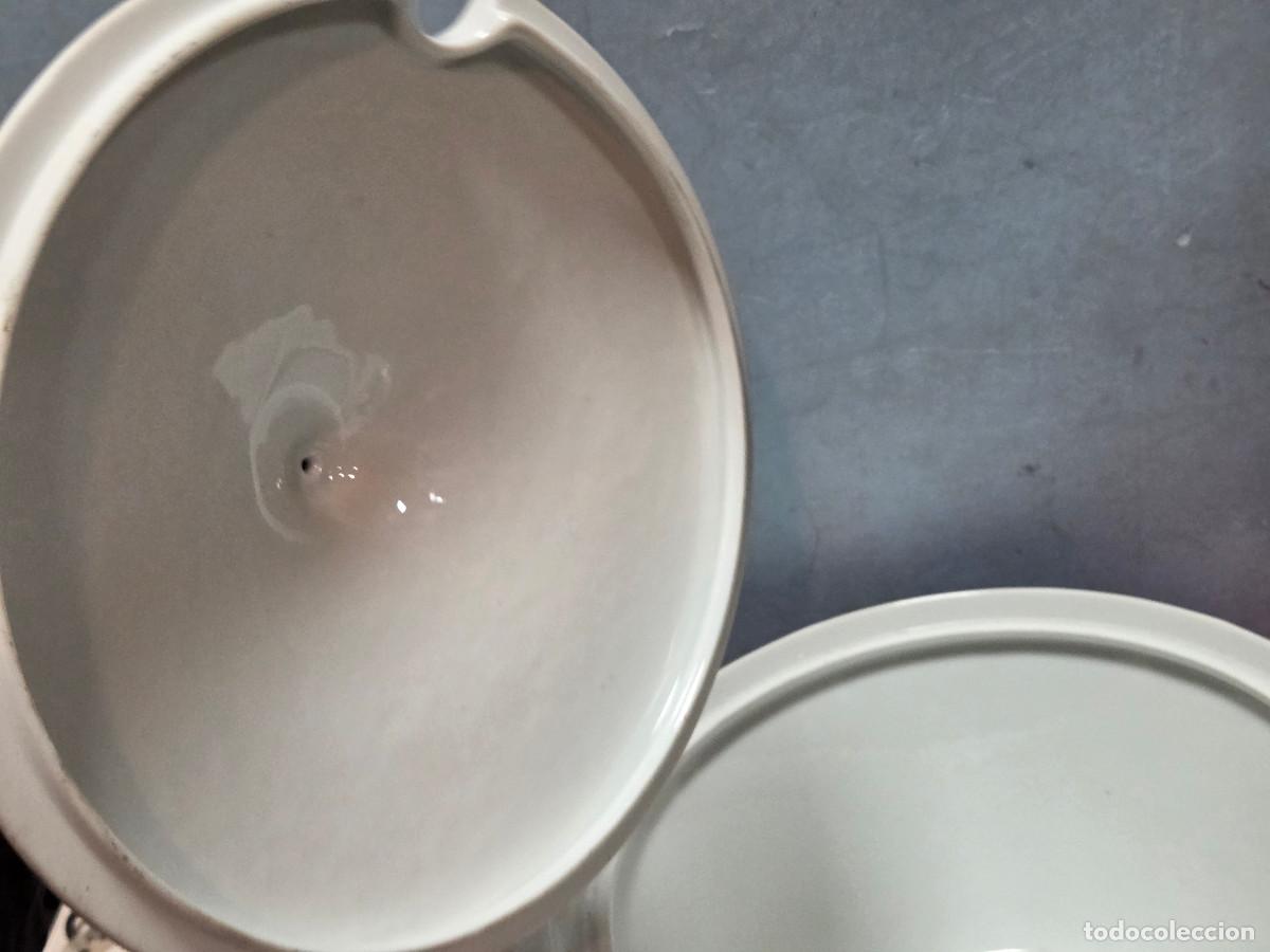 Antig&uuml;edades: sopera de ceramica vintage - Foto 3