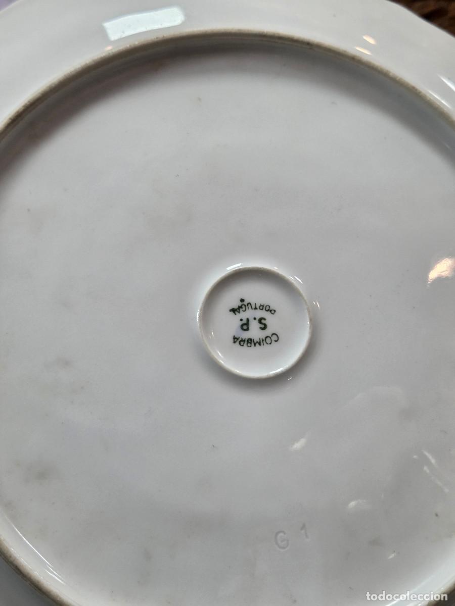 Antig&uuml;edades: plato de porcelana coimbra - Foto 3