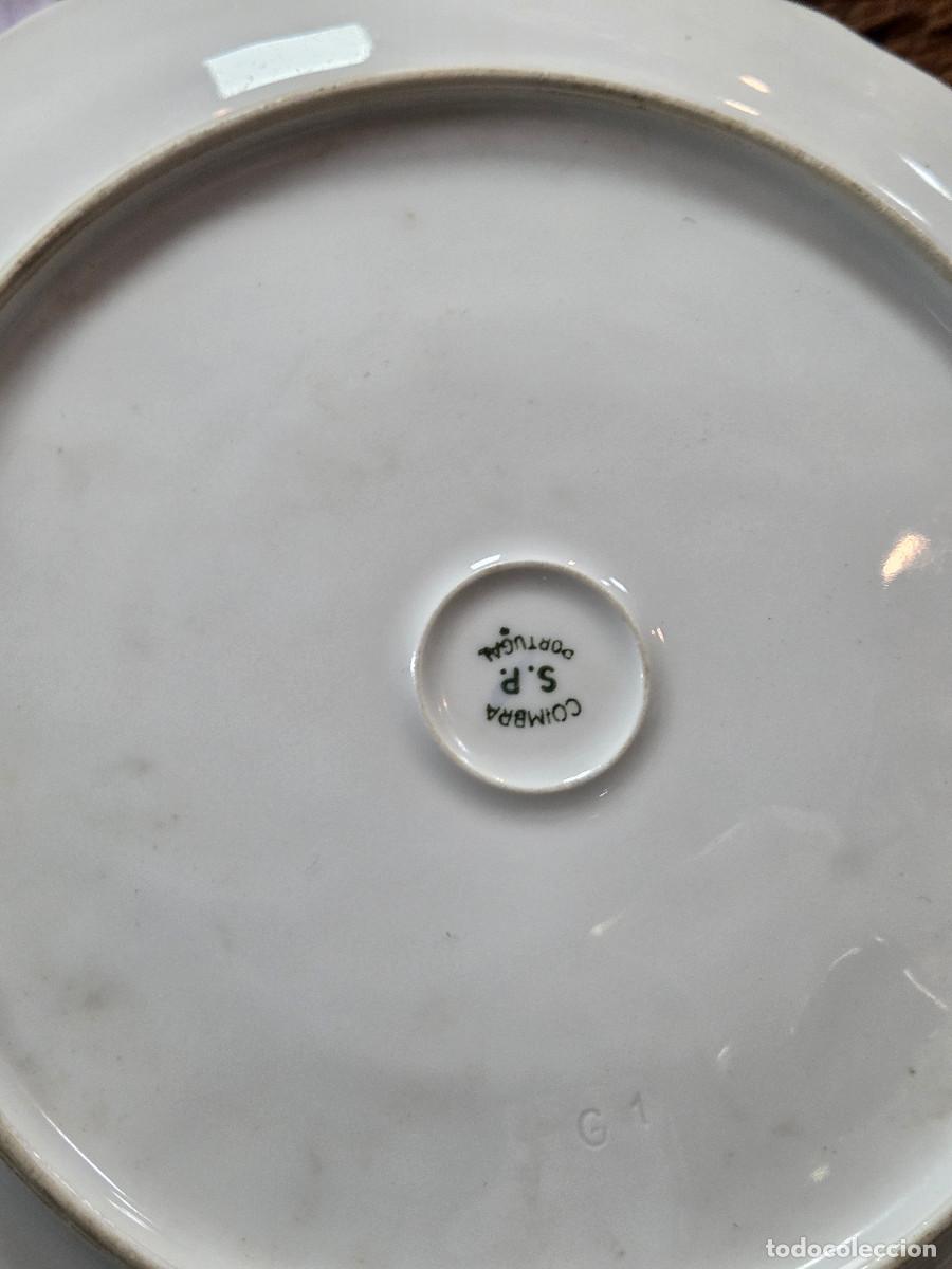Antig&uuml;edades: plato de porcelana coimbra - Foto 4