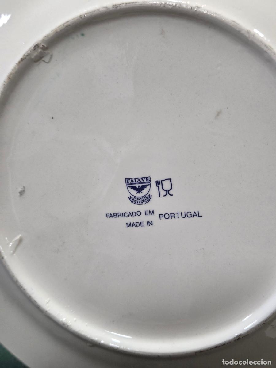 Antig&uuml;edades: plato de ceramica vintage - Foto 3