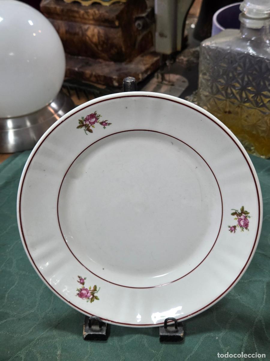 Antig&uuml;edades: plato de ceramica vintage - Foto 1