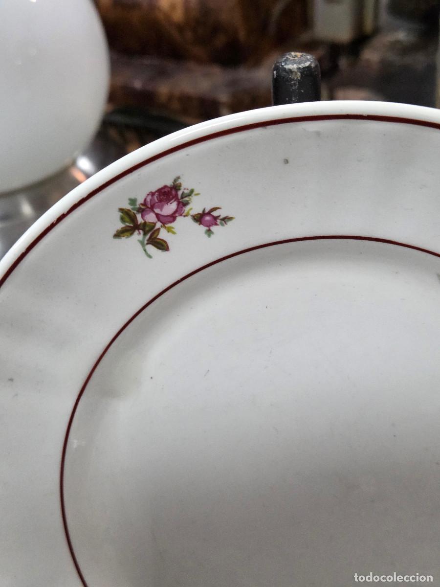 Antig&uuml;edades: plato de ceramica vintage - Foto 2