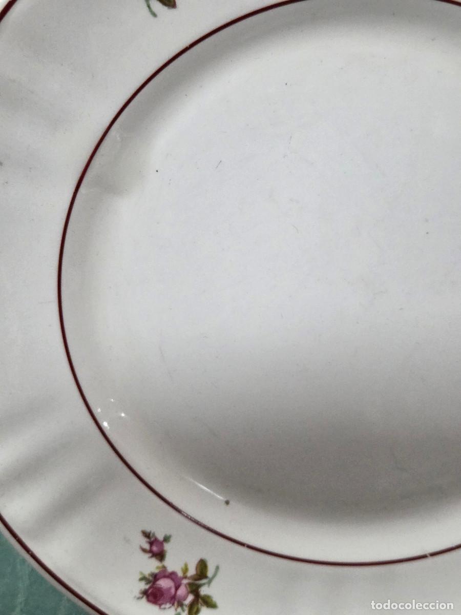Antig&uuml;edades: plato de ceramica vintage - Foto 3