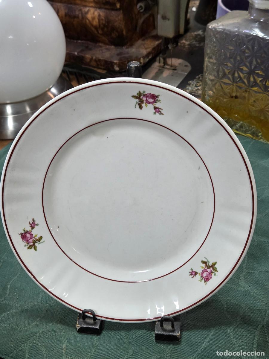 Antig&uuml;edades: plato de ceramica vintage - Foto 1