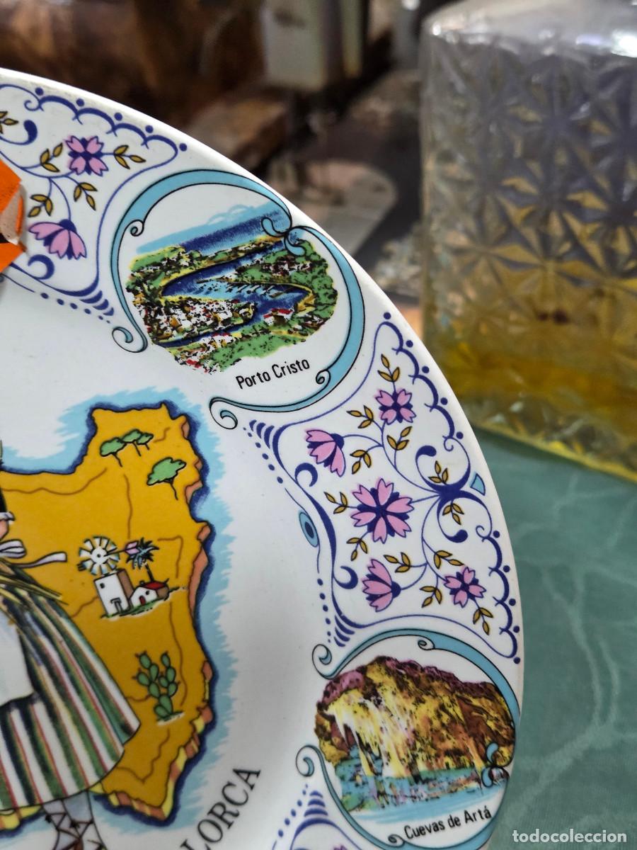 Antig&uuml;edades: plato de porcelana de mallorca - Foto 5