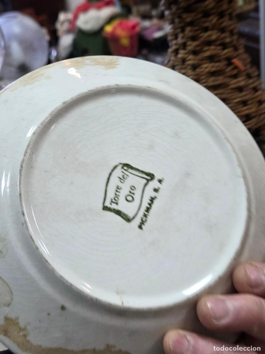 Antig&uuml;edades: plato de ceramica de la torre del oro - Foto 2