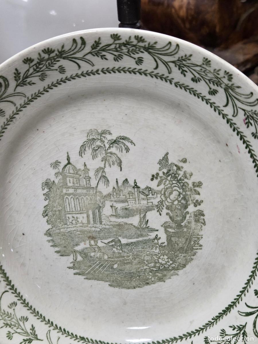 Antig&uuml;edades: plato de ceramica de la torre del oro - Foto 3