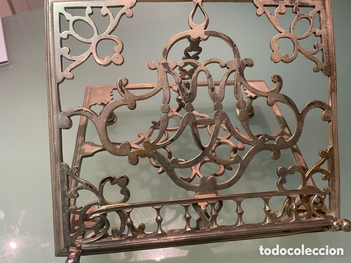 Antig&uuml;edades: Sacras y atril g&oacute;ticos, de plata. - Foto 10