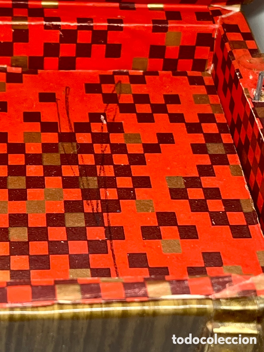Antig&uuml;edades: CAJA -BA&Uacute;L MUSICAL ANTIGUO - Foto 14