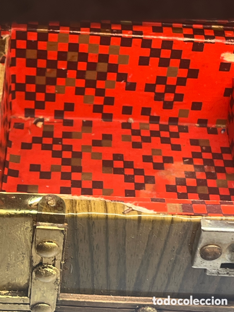 Antig&uuml;edades: CAJA -BA&Uacute;L MUSICAL ANTIGUO - Foto 17