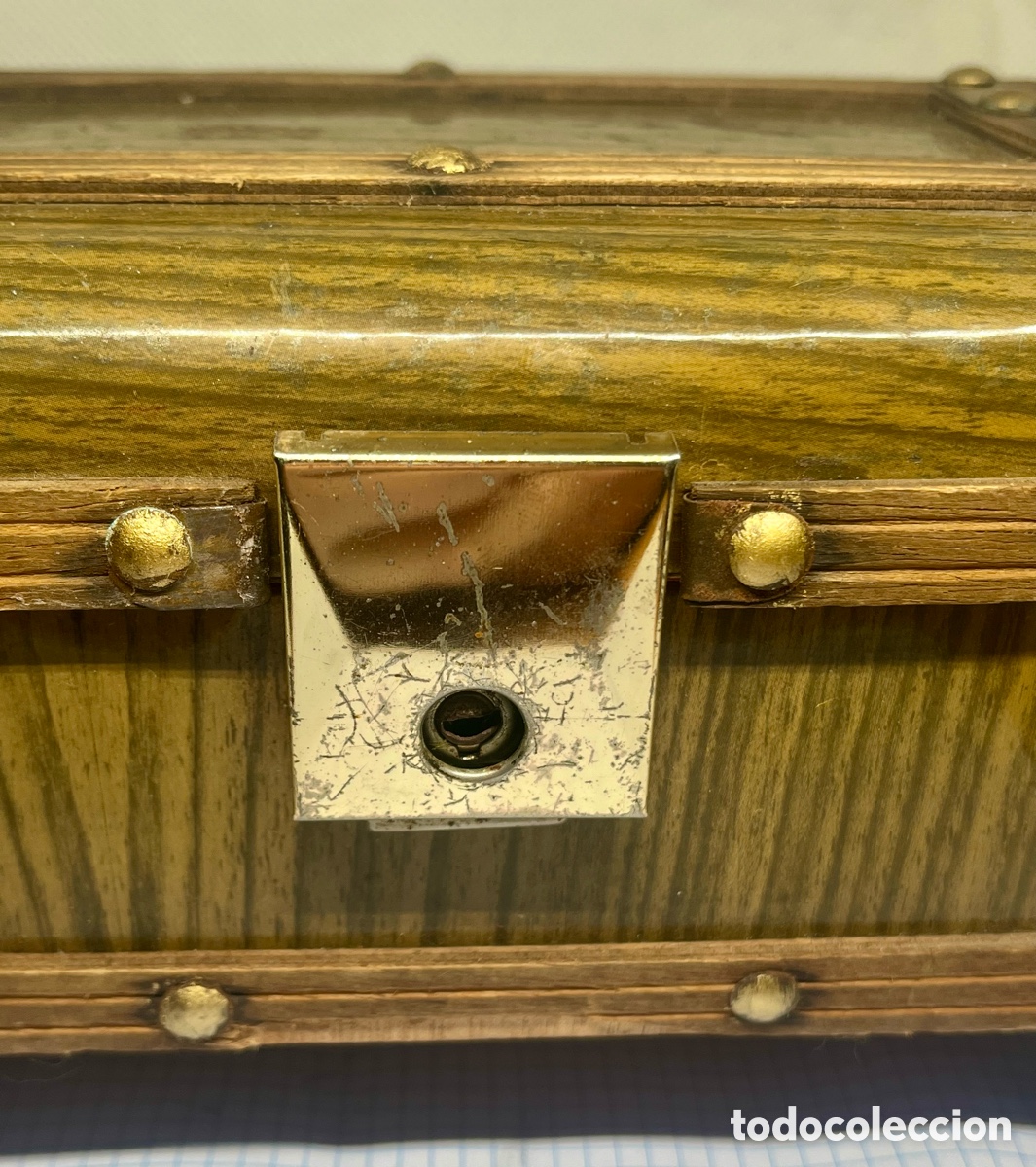 Antig&uuml;edades: CAJA -BA&Uacute;L MUSICAL ANTIGUO - Foto 19