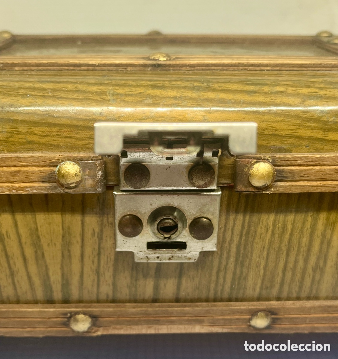 Antig&uuml;edades: CAJA -BA&Uacute;L MUSICAL ANTIGUO - Foto 20