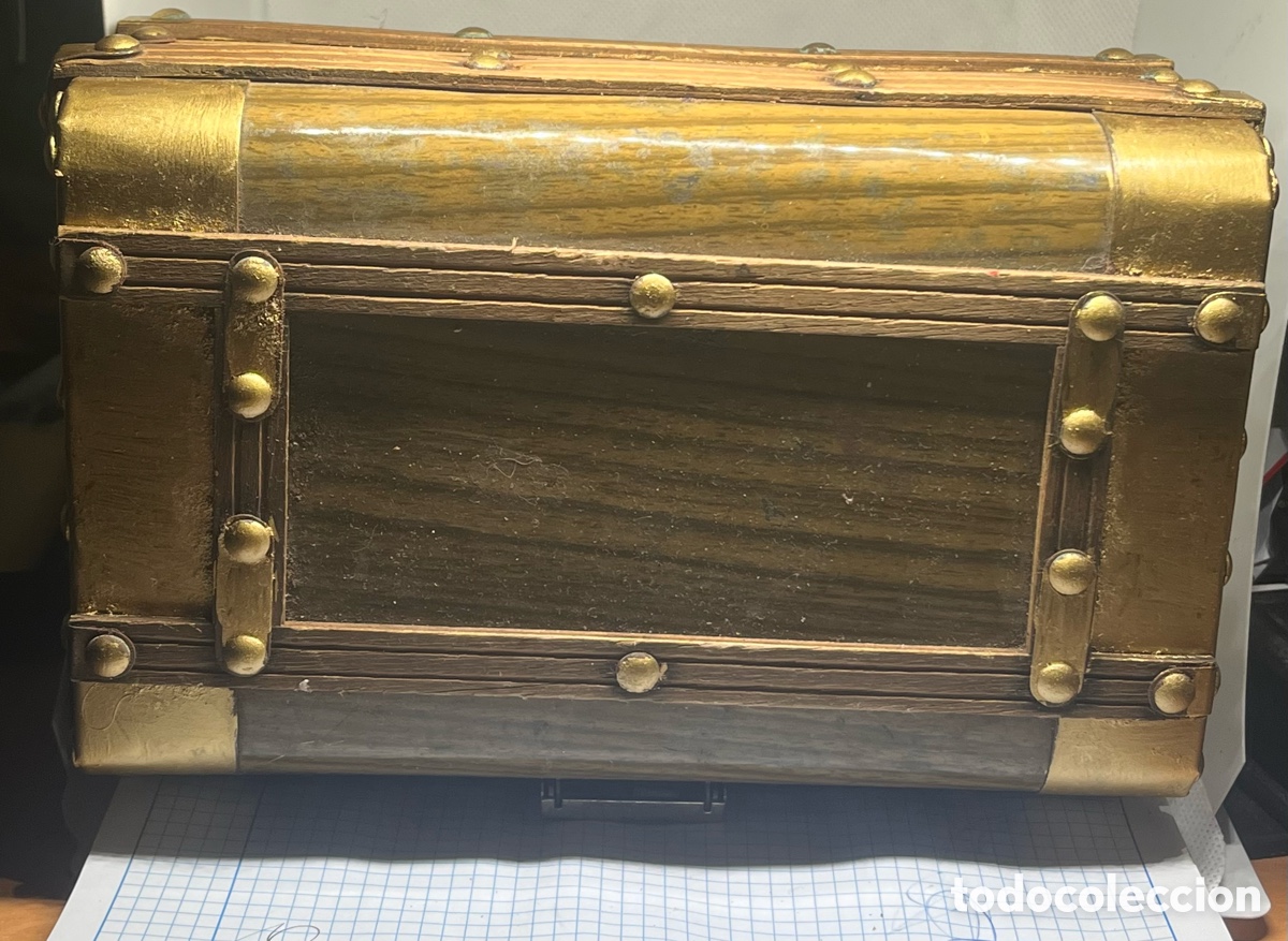 Antig&uuml;edades: CAJA -BA&Uacute;L MUSICAL ANTIGUO - Foto 21