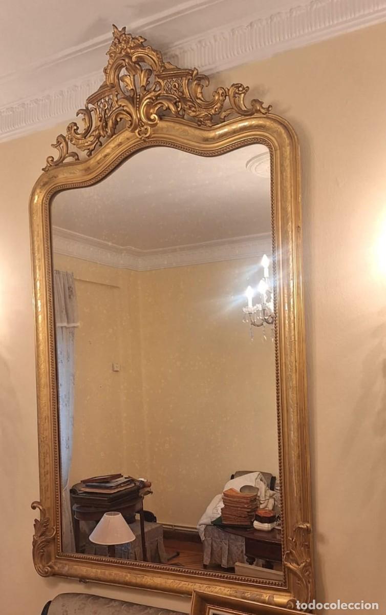 Antig&uuml;edades: Espejo Frances S.XIX - Foto 1