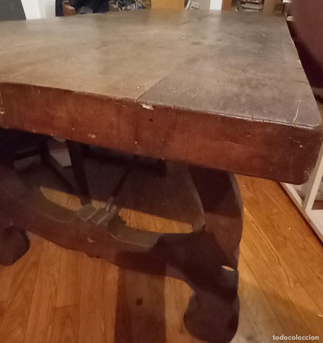 Antig&uuml;edades: Mesa r&uacute;stica de centro ideal para casa rural - Foto 1