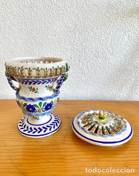 Antig&uuml;edades: Urna cer&aacute;mica pintada a mano - Foto 3