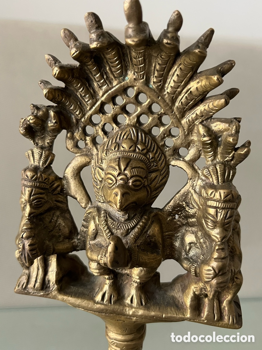 Antig&uuml;edades: Campana de bronce oriental - Foto 4