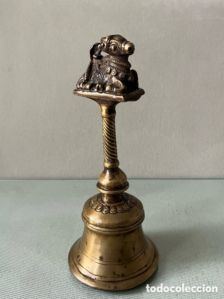 Antig&uuml;edades: Campana de bronce oriental - Foto 2