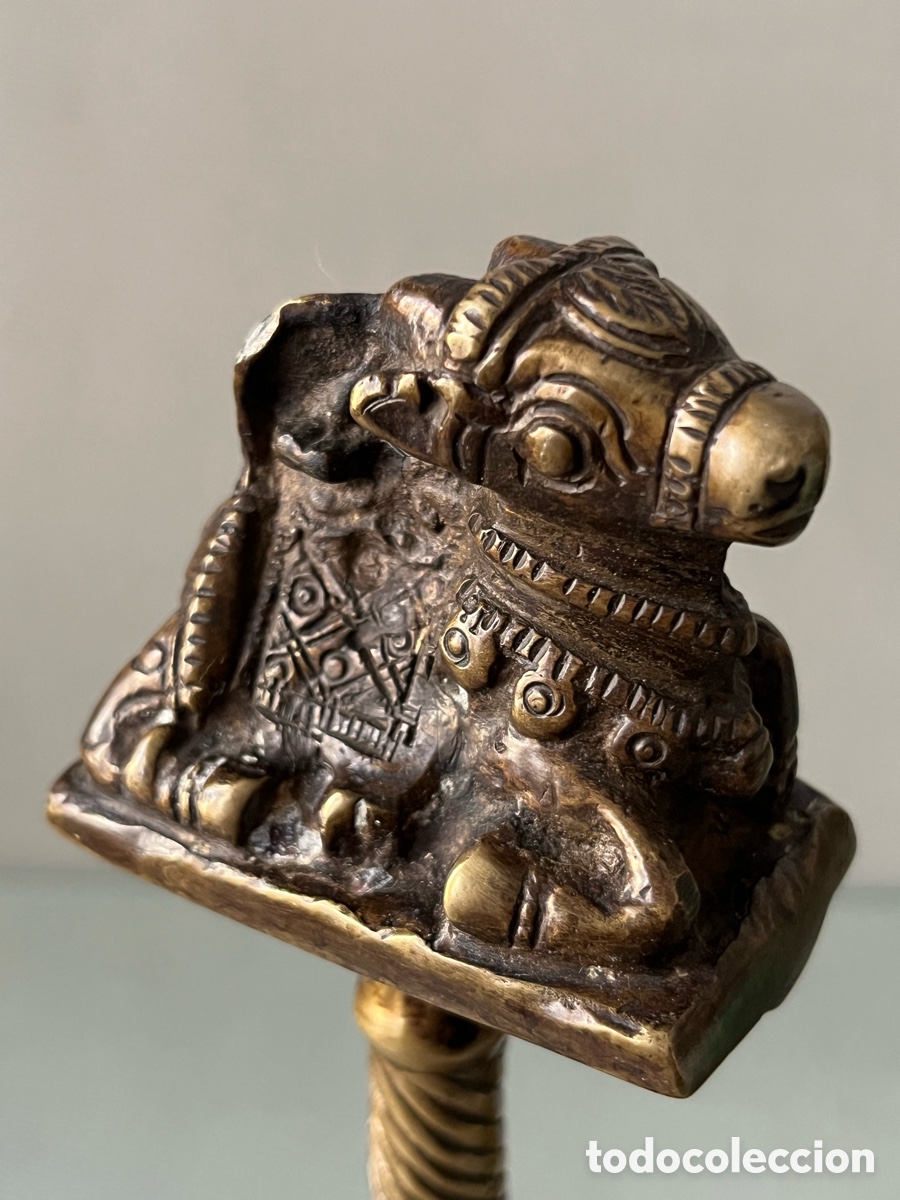 Antig&uuml;edades: Campana de bronce oriental - Foto 3