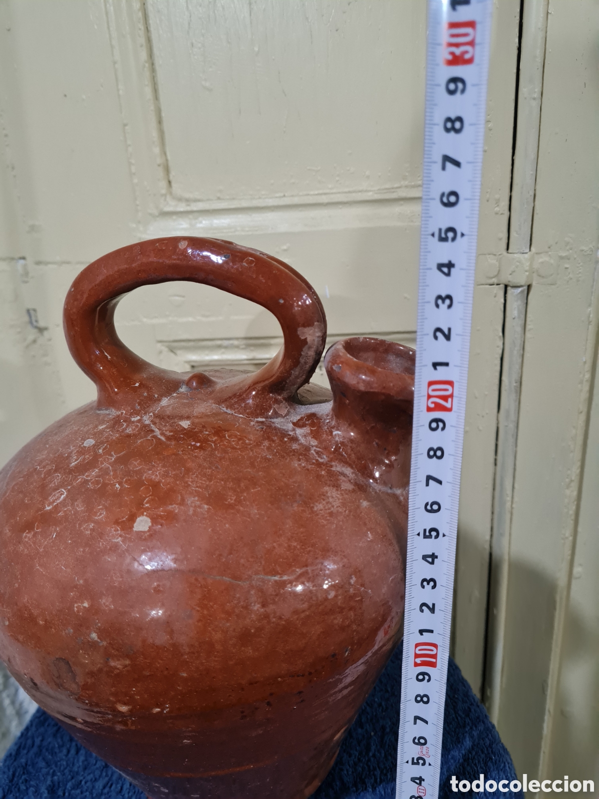 Antig&uuml;edades: Antiguo c&aacute;ntaro de aceite Catal&aacute;n - Foto 5