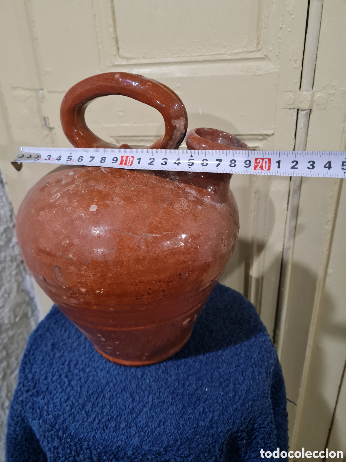 Antig&uuml;edades: Antiguo c&aacute;ntaro de aceite Catal&aacute;n - Foto 6