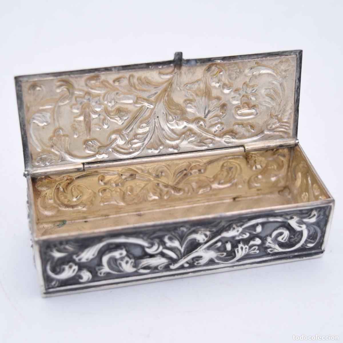 Antig&uuml;edades: Caja de plata sellada - Foto 5