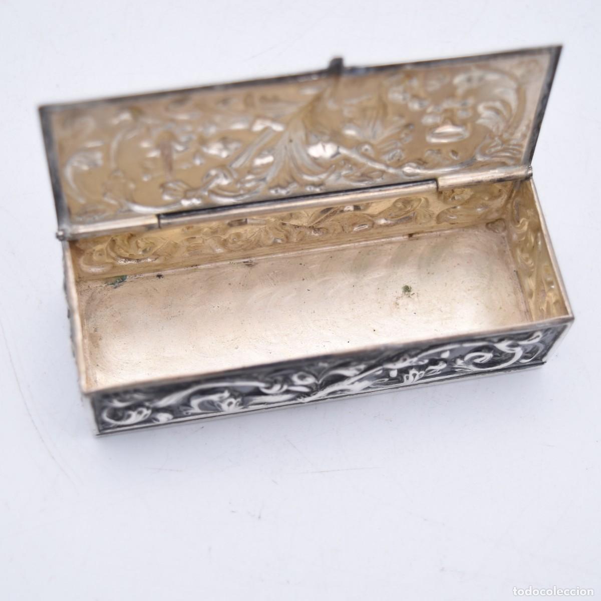 Antig&uuml;edades: Caja de plata sellada - Foto 6