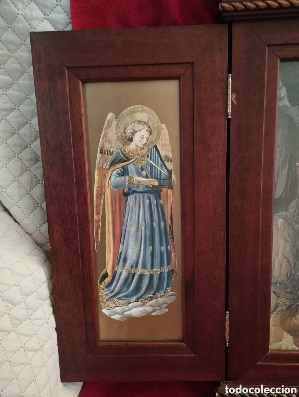 Antig&uuml;edades: Antiguo Tr&iacute;ptico Religioso. - Foto 10
