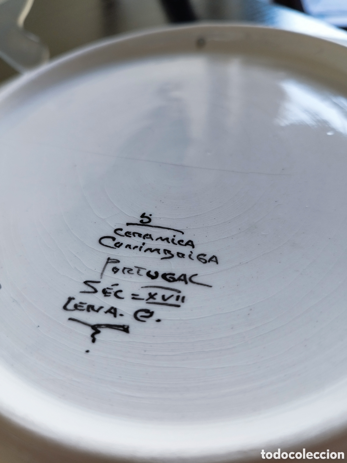 Antig&uuml;edades: Plato vintage Portugu&eacute;s - Foto 2