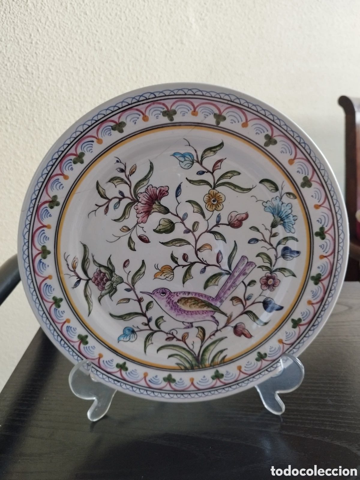 Antig&uuml;edades: Plato vintage Portugu&eacute;s - Foto 1