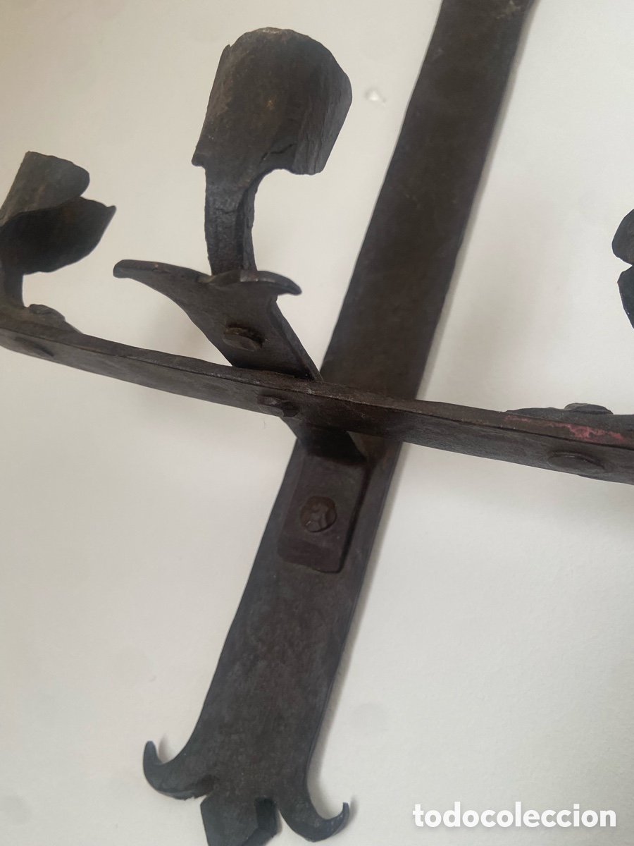 Antig&uuml;edades: Aplique pared portavelas - Foto 4