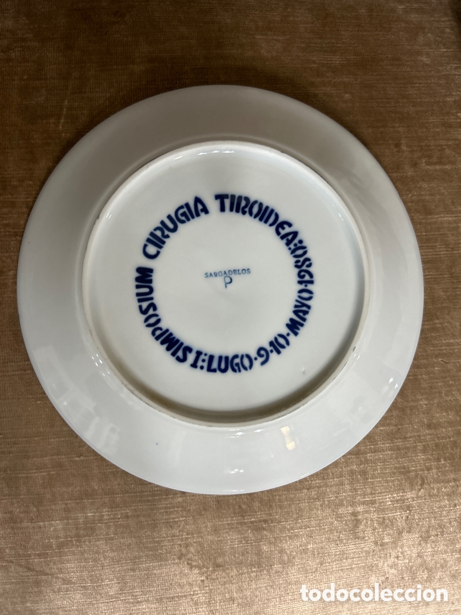 Antig&uuml;edades: Plato sargadelos cirug&iacute;a tiroidea - Foto 2