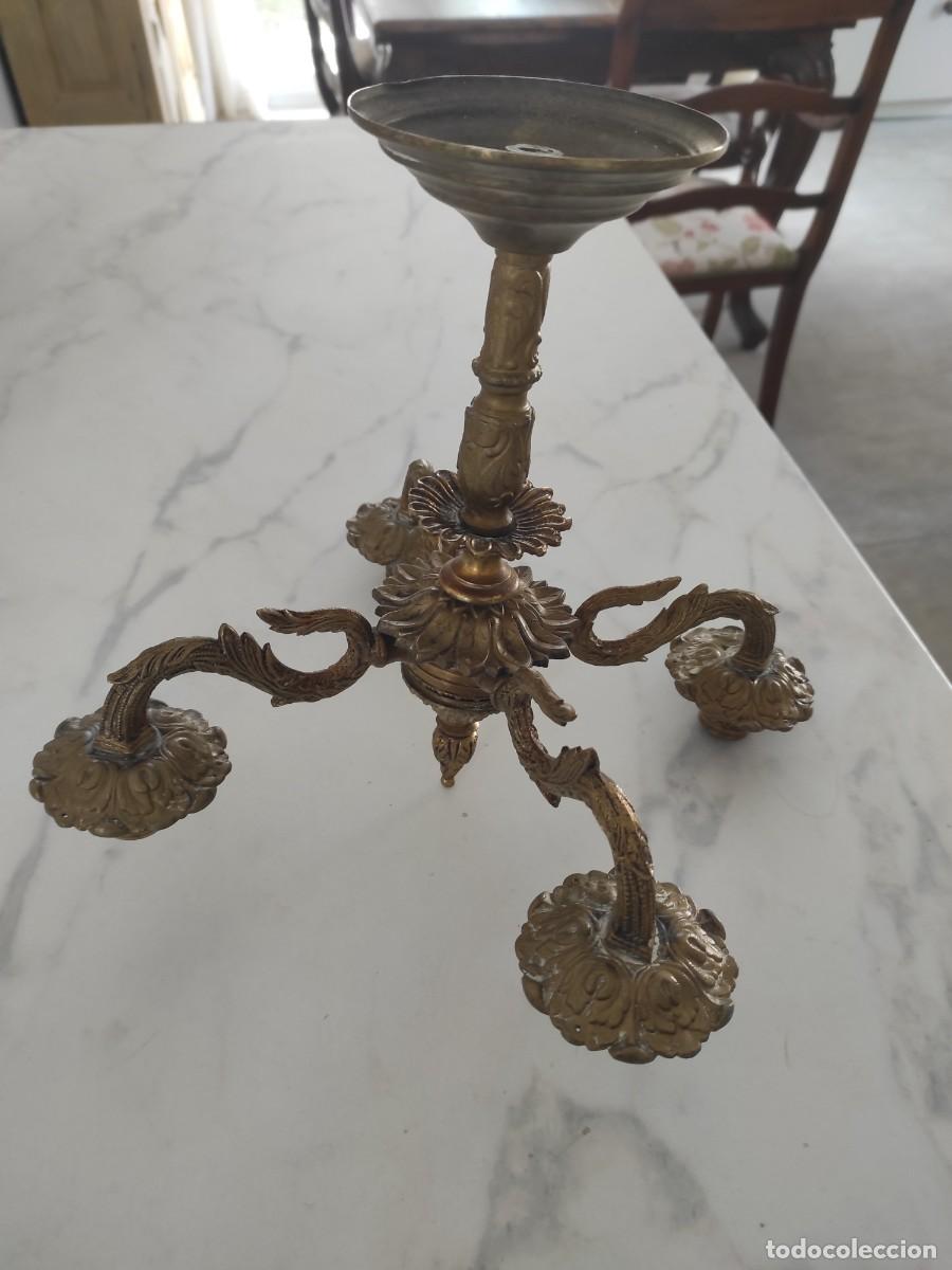 Antig&uuml;edades: Lampara o candelabro - Foto 1
