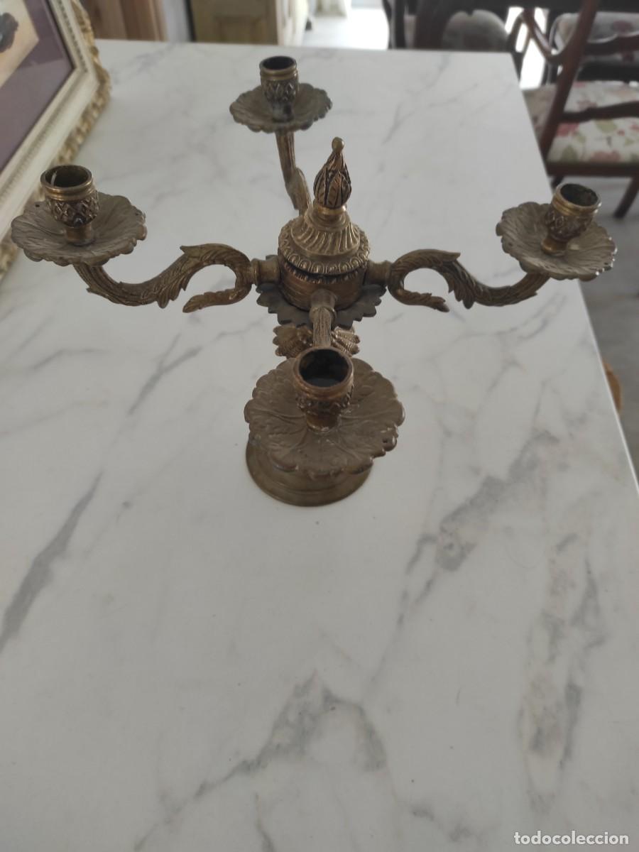 Antig&uuml;edades: Lampara o candelabro - Foto 2