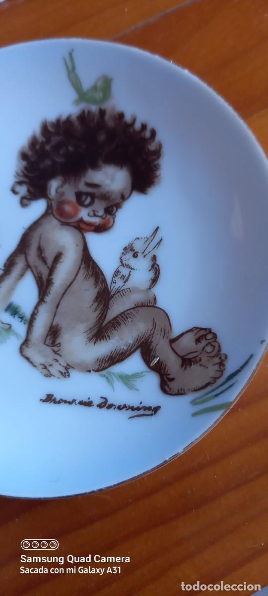 Antig&uuml;edades: Plato cer&aacute;mica 10 cm. - Foto 2