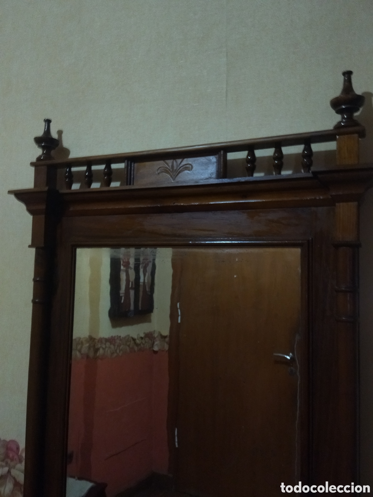 Antig&uuml;edades: Espejo antiguo Alfonsino - Foto 4