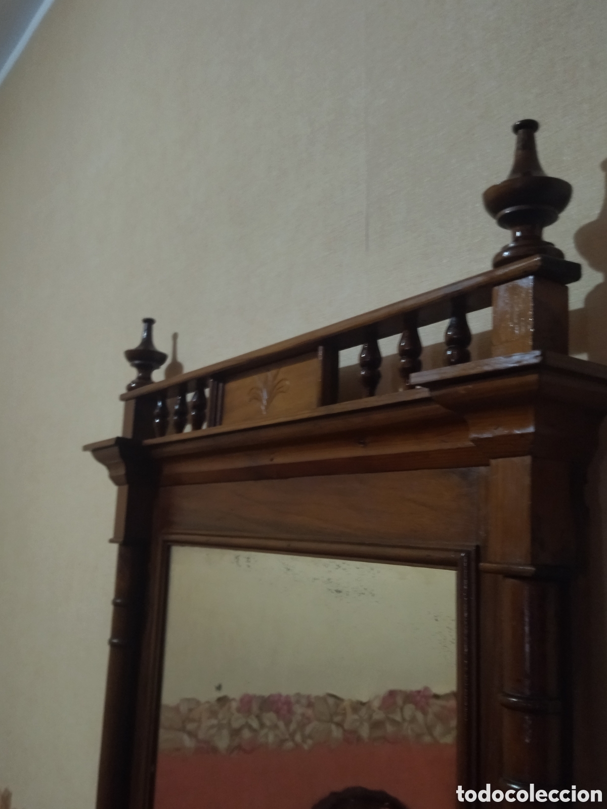 Antig&uuml;edades: Espejo antiguo Alfonsino - Foto 5