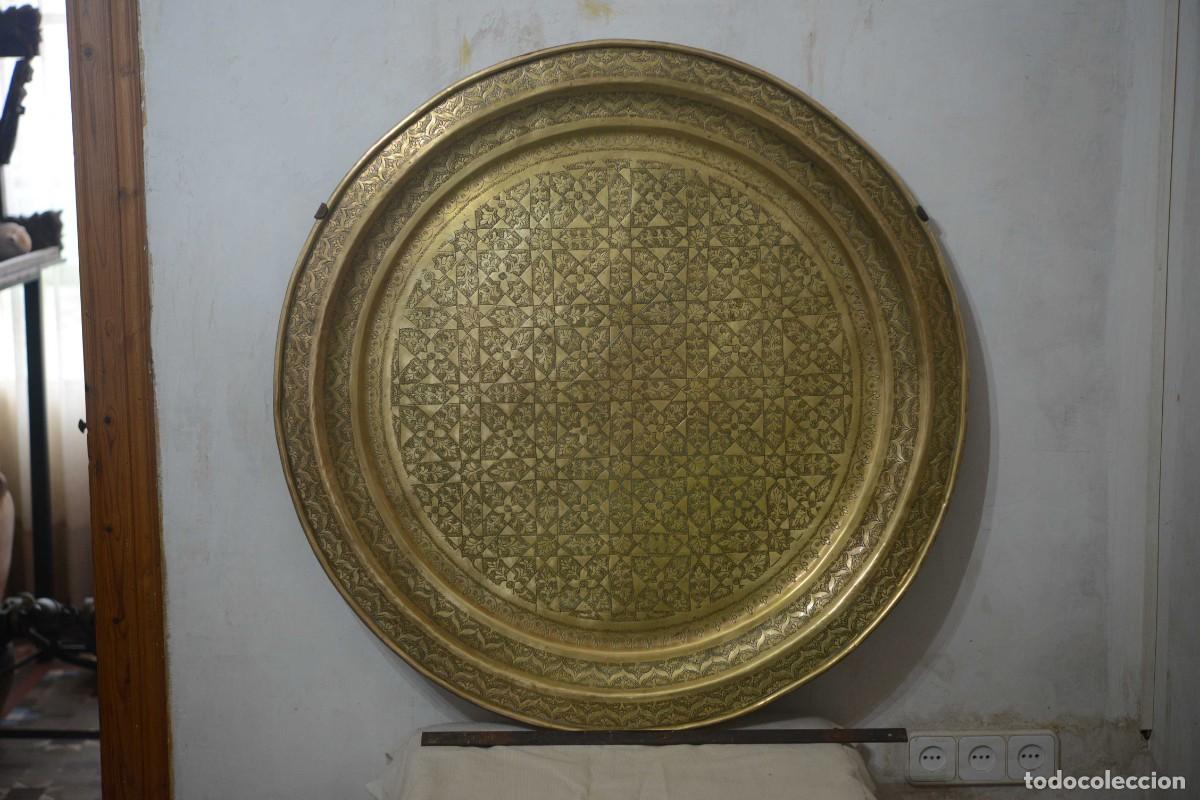 Antig&uuml;edades: Bandeja para t&eacute; de origen &aacute;rabe - Foto 4