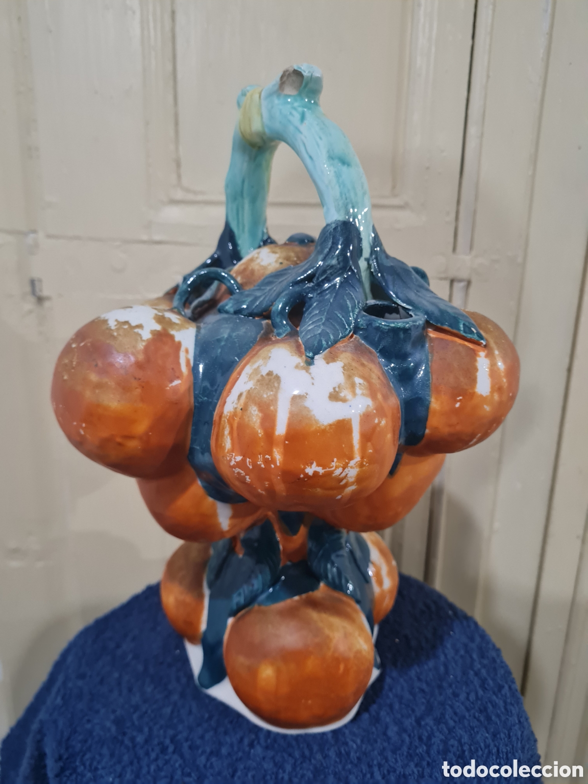 Antig&uuml;edades: Antiguo botijo de naranjas Valenciano - Foto 3